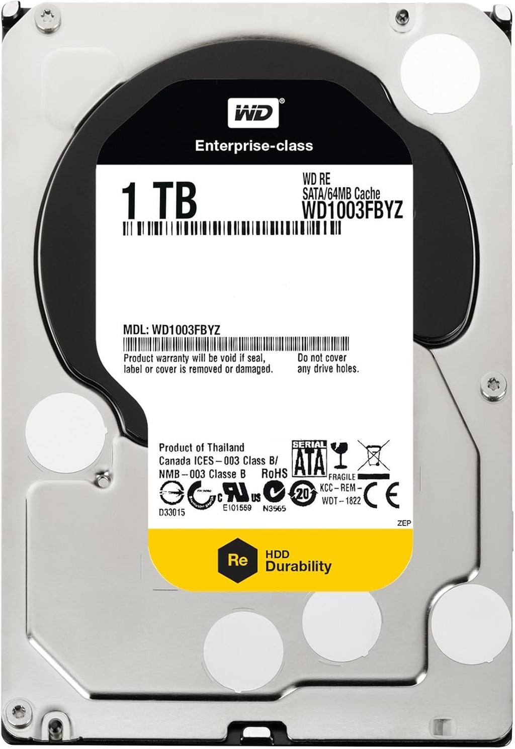 1 TB SATA III 7200 RPM 64 MB Cache Enterprise Hard Drive Q197095