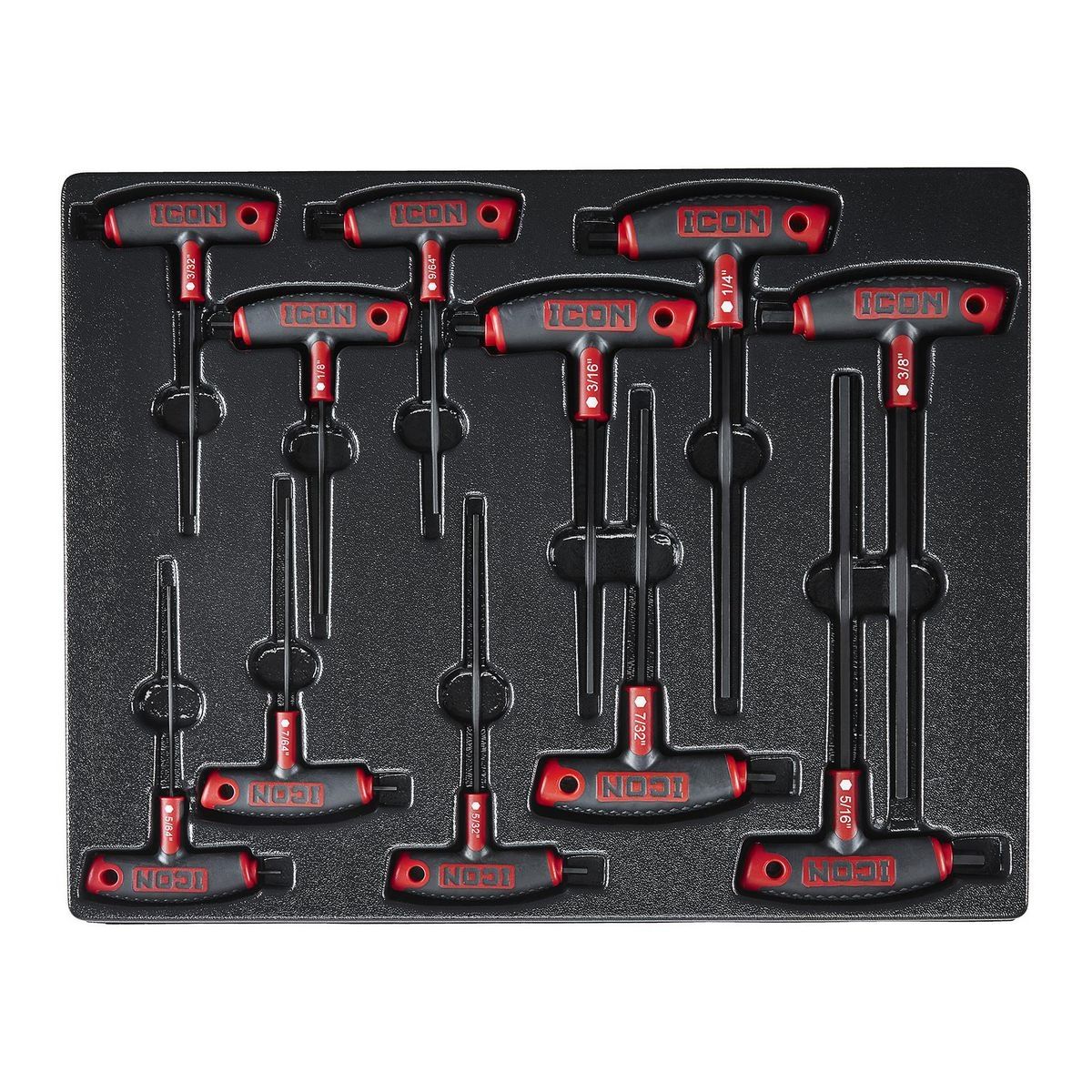 11 Piece T-Handle Hex Key Set R590912