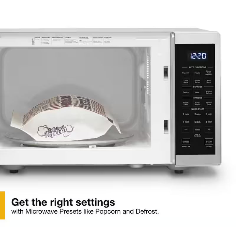 0.9 cu. ft. Stainless Steel Countertop Microwave Q131322