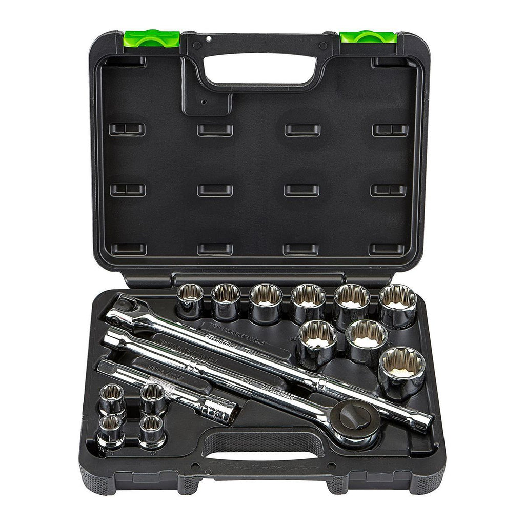 1/2 in. Drive Metric Socket Set, 16-Piece N99062