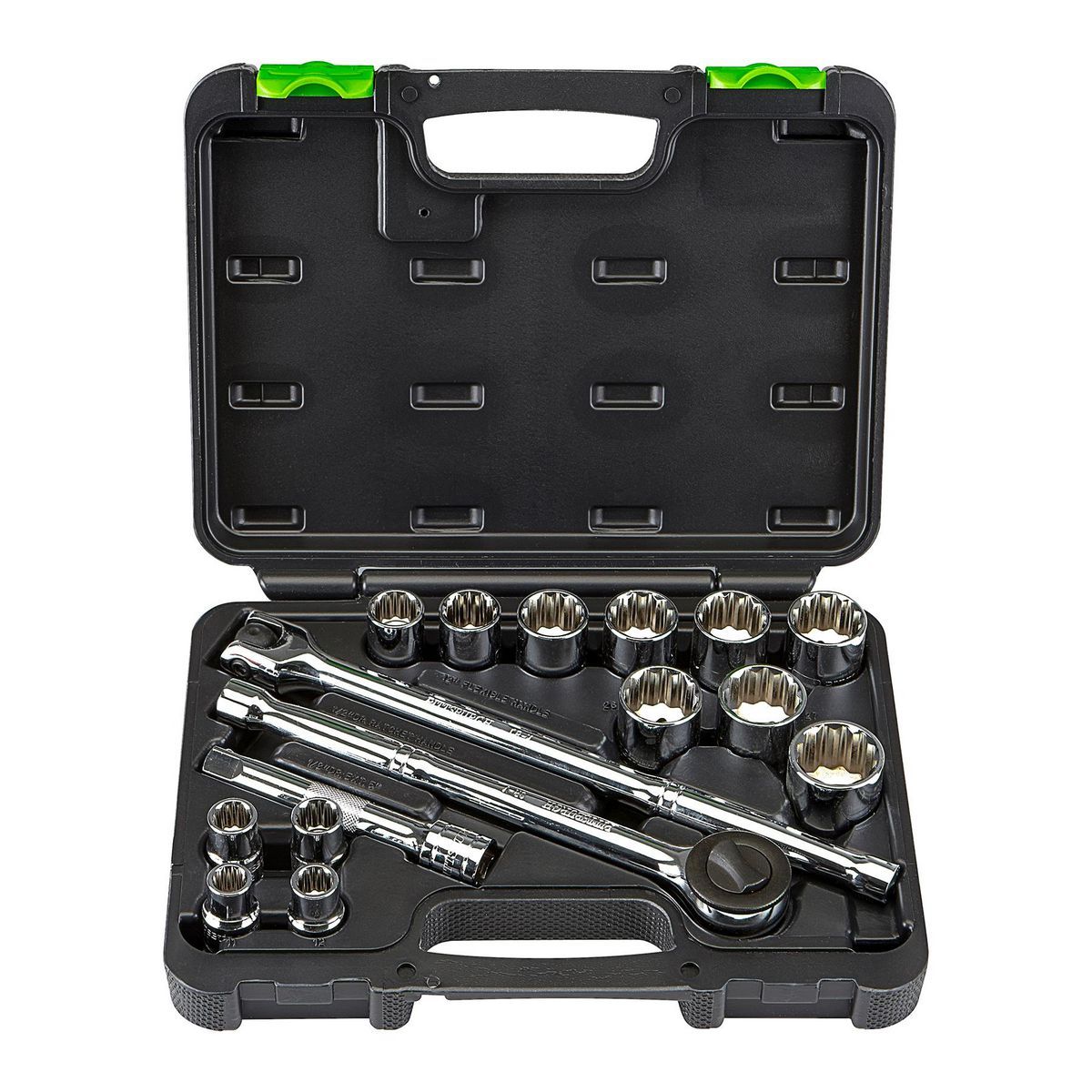 1/2 in. Drive Metric Socket Set, 16-Piece N99062