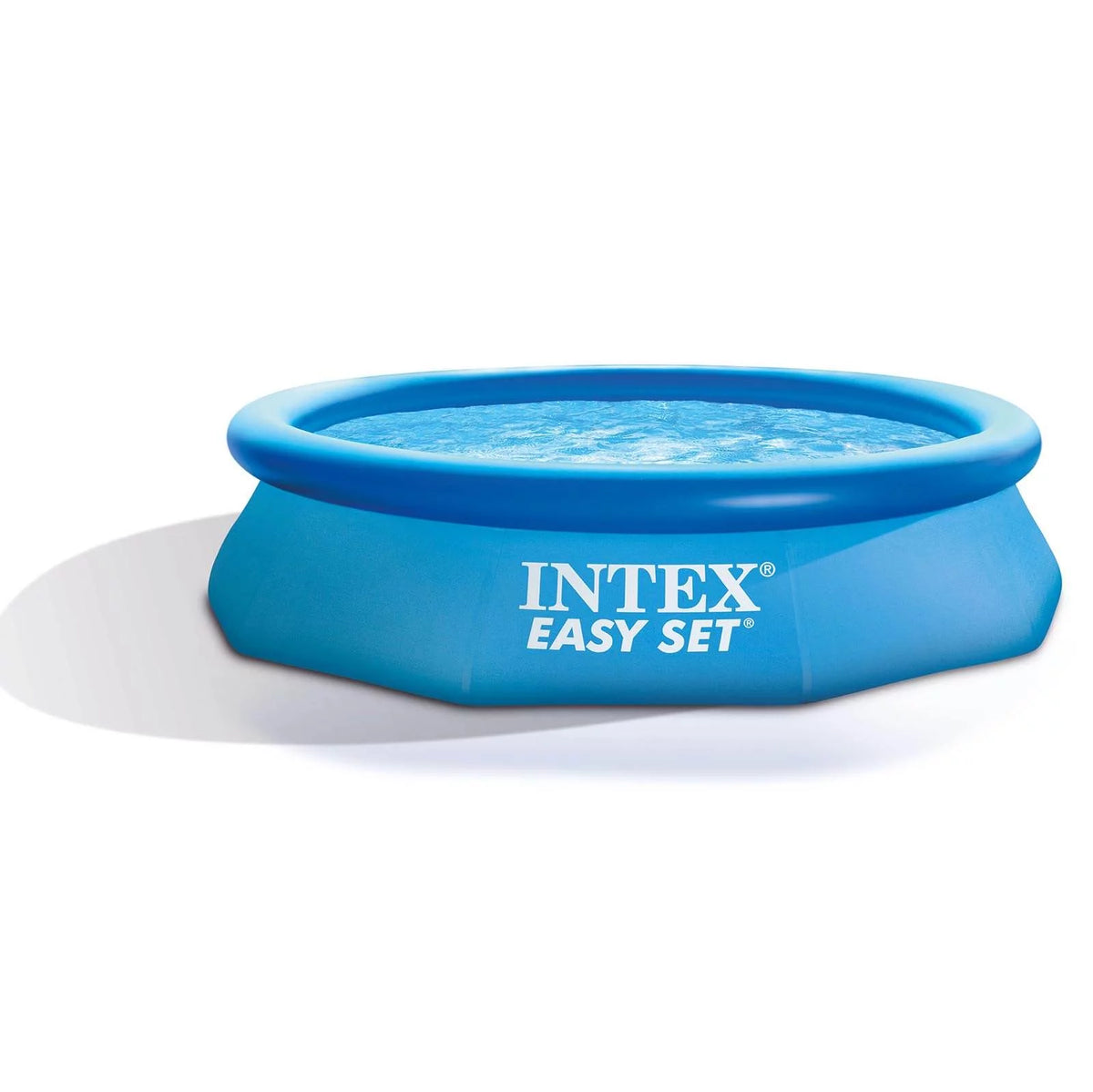 10ft Round Pool Cover & Easy Set Inflatable Pool V948447