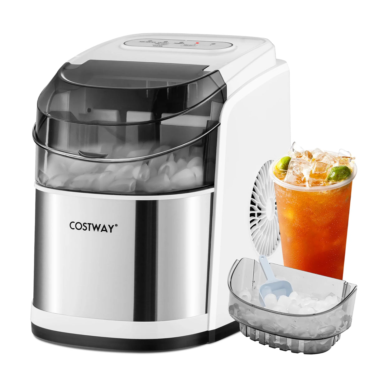 Countertop Ice Maker Self-Cleaning Black G697920
