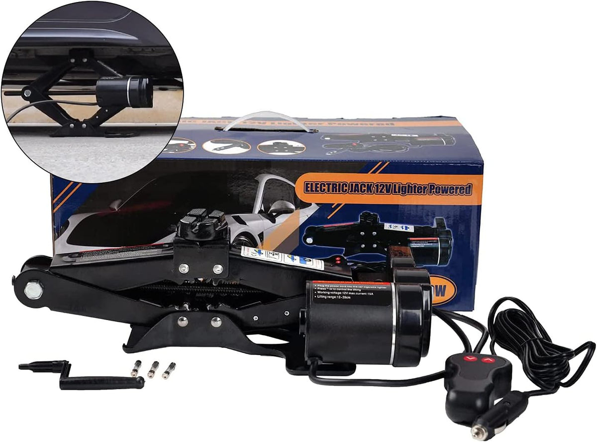 12V Electric Scissor Car Jack 2 Ton D46010