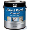1 Gal Satin Porch & Floor Latex Paint White & Ultra Deep Base B8557