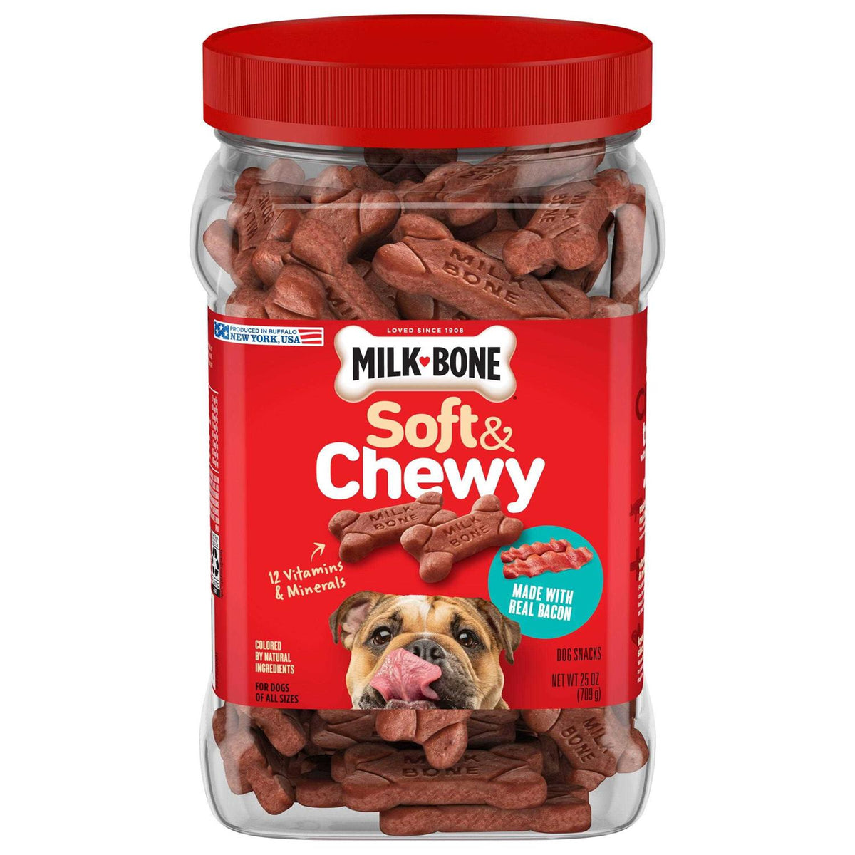 Soft Chewy Bacon Dog O9976