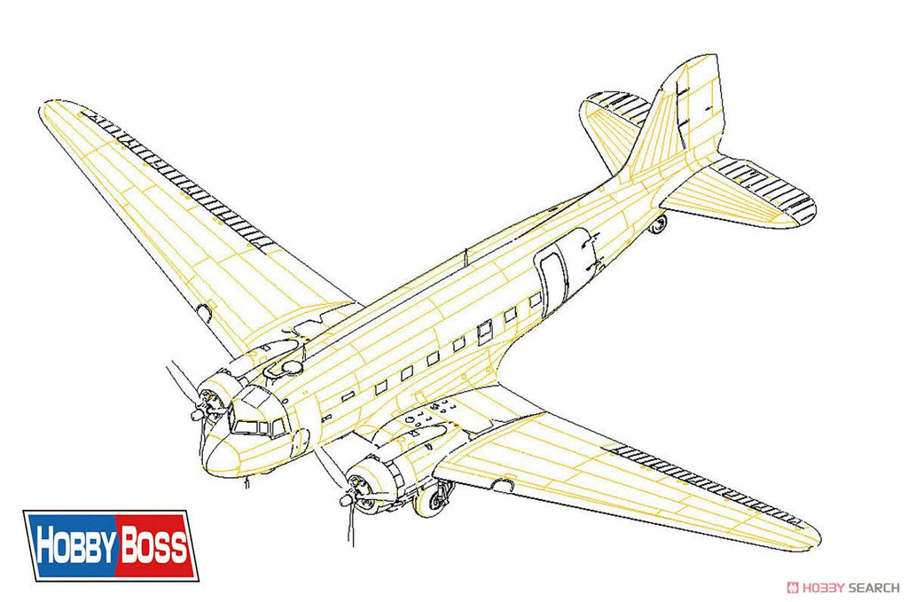 1/72 C-47D Skytrain Scale Model O94516