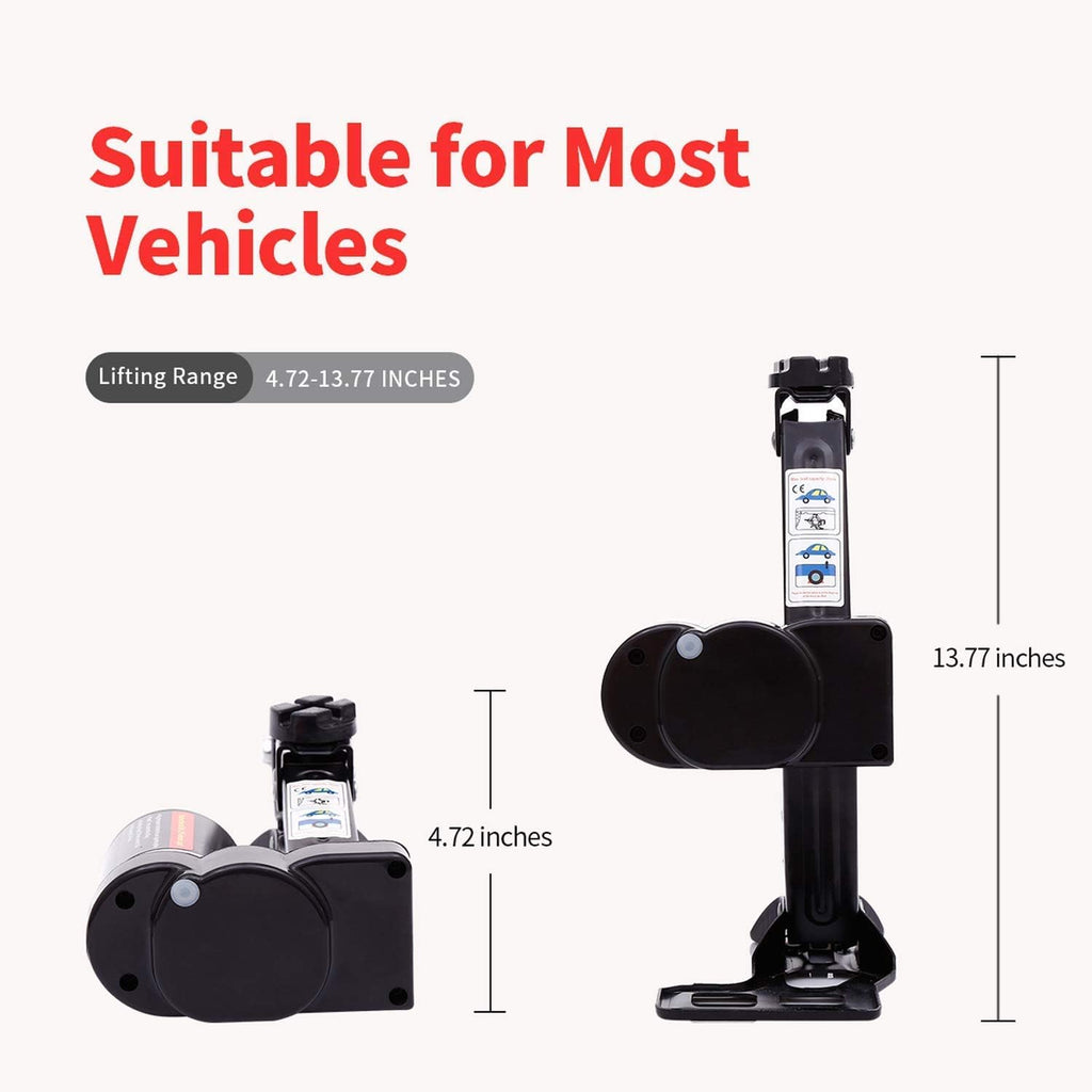 12V Electric Scissor Car Jack 2 Ton D46010
