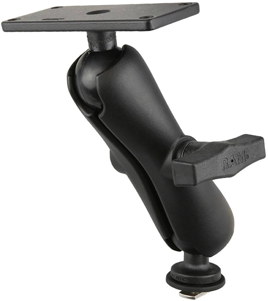 1.5" Ball Mount with Track Ball Base & 2" x 4" Plate M777