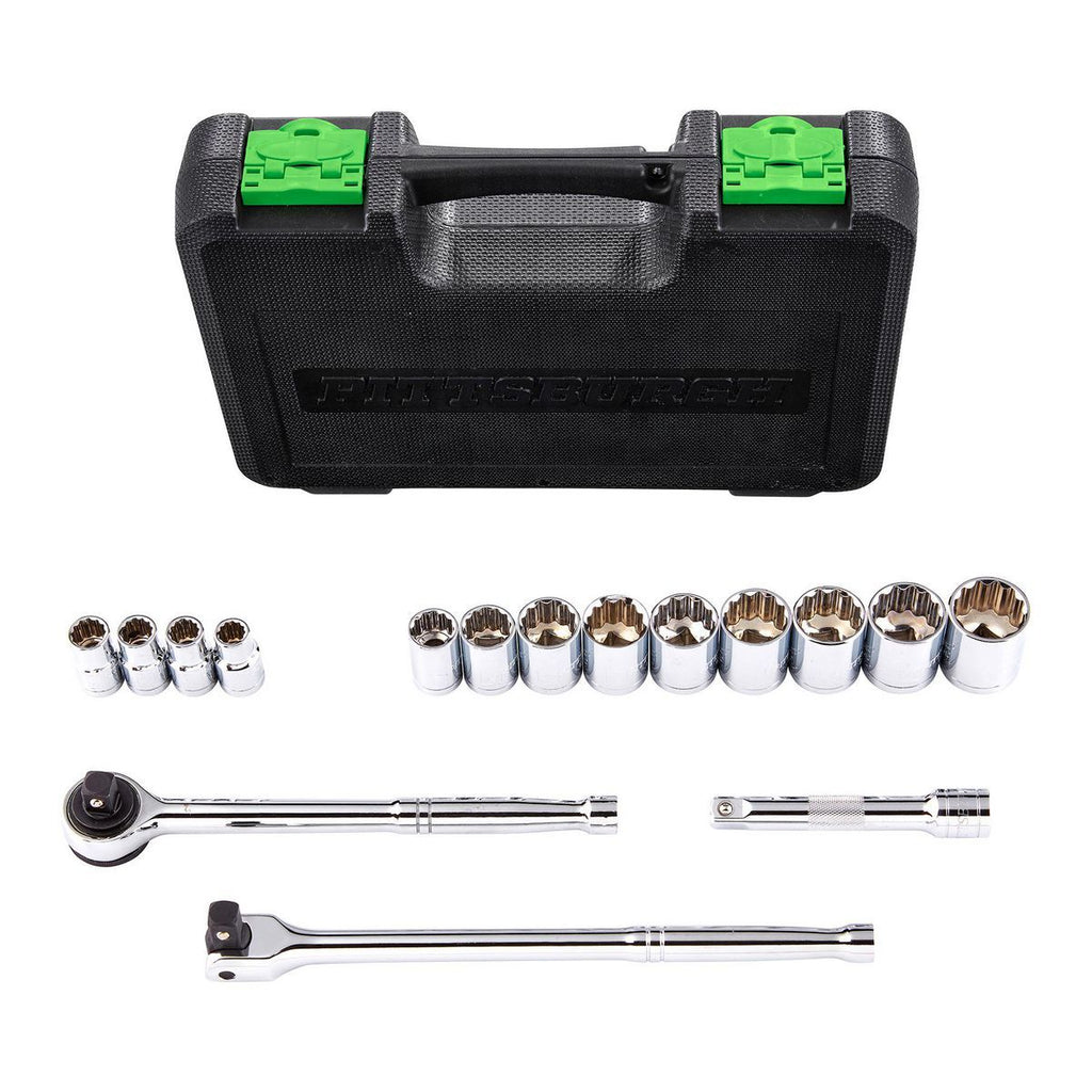 1/2 in. Drive Metric Socket Set, 16-Piece N99062