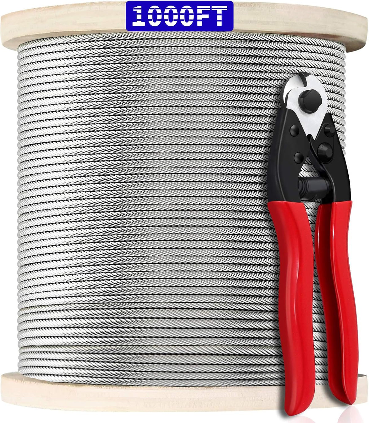 1/8 T316 Stainless Steel Cable 7 x 7 Strands L98201