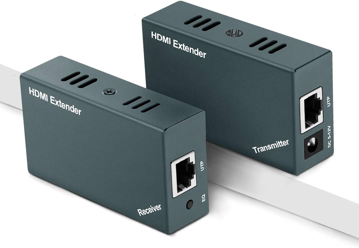 1080P@60Hz HDMI Extender with Local Output, 165ft Over CAT5e/CAT6/CAT7 Cable S737140