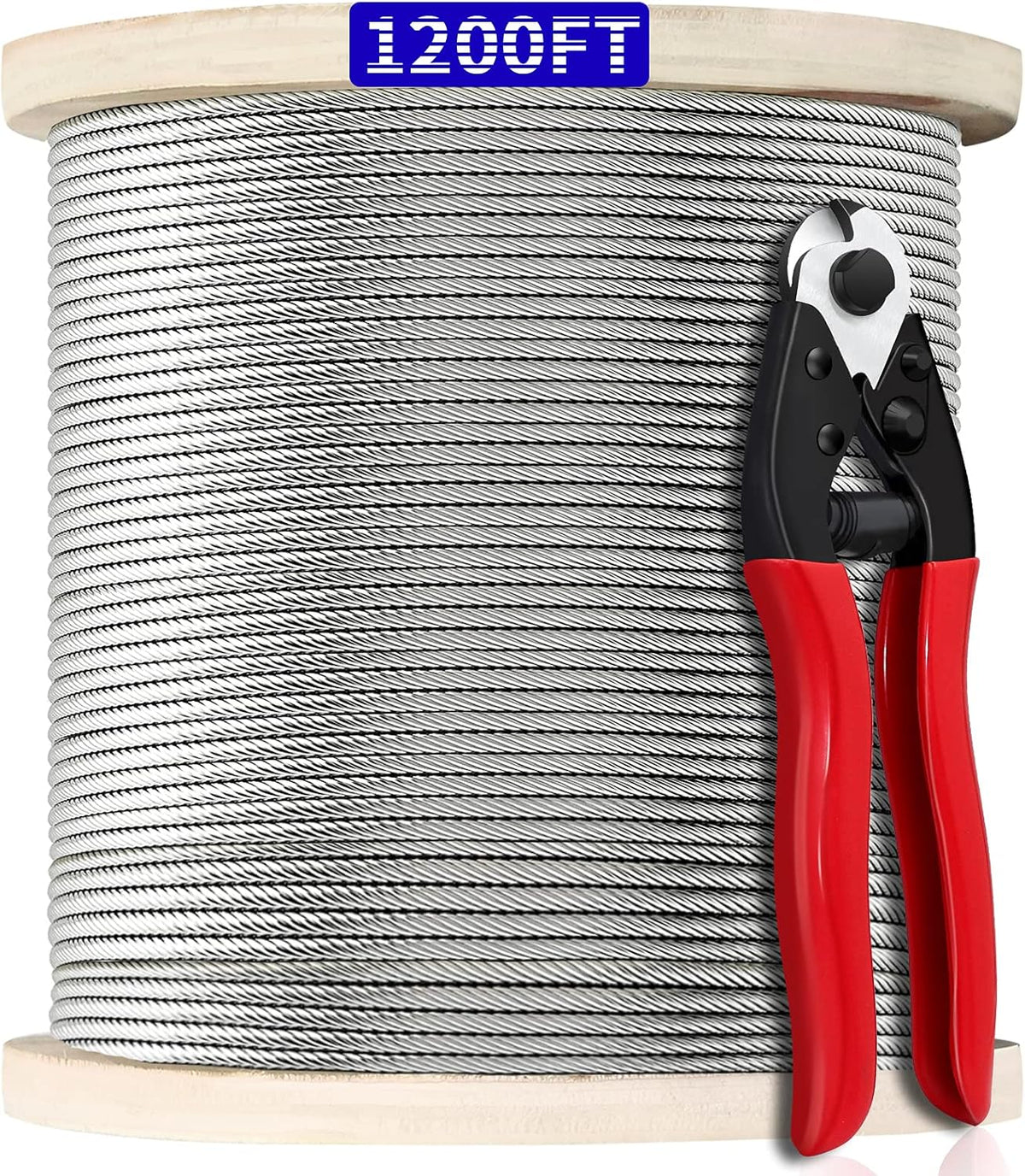 1/8 T316 Stainless Steel Cable 7 x 7 Strands L98201