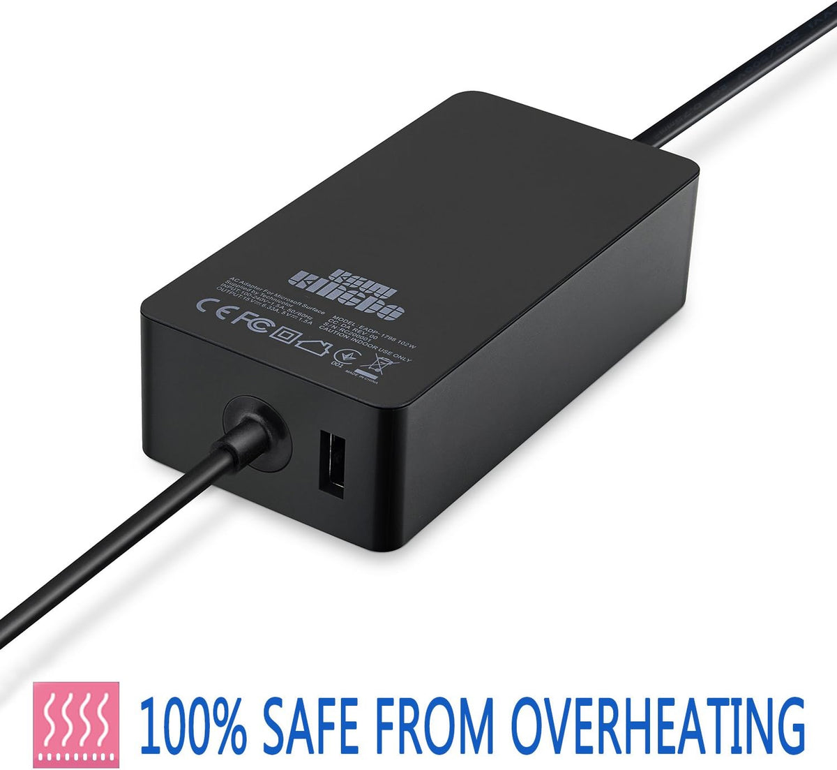 102W 15V 6.33A Power Adapter with Carrying Pouch Pack of 2 Z158
