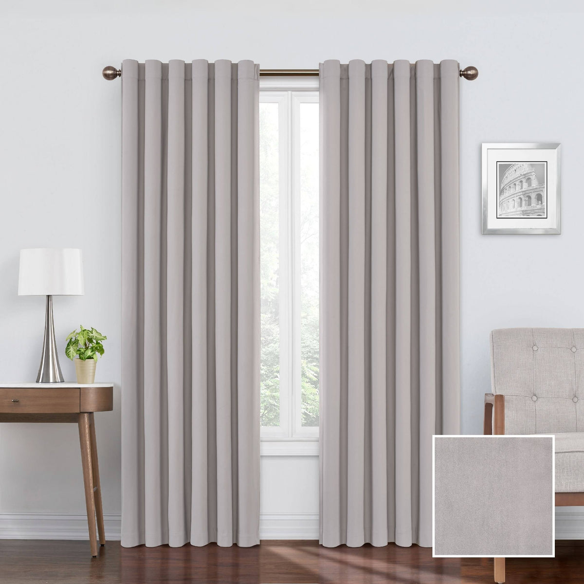 100% Blackout Window Panels T607