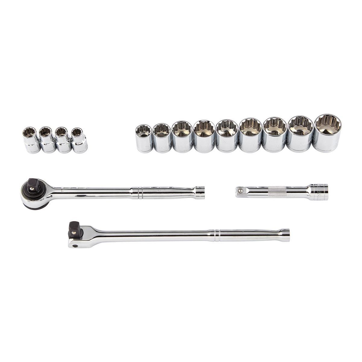 1/2 in. Drive Metric Socket Set, 16-Piece N99062