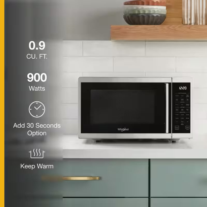 0.9 cu. ft. Stainless Steel Countertop Microwave Q131322